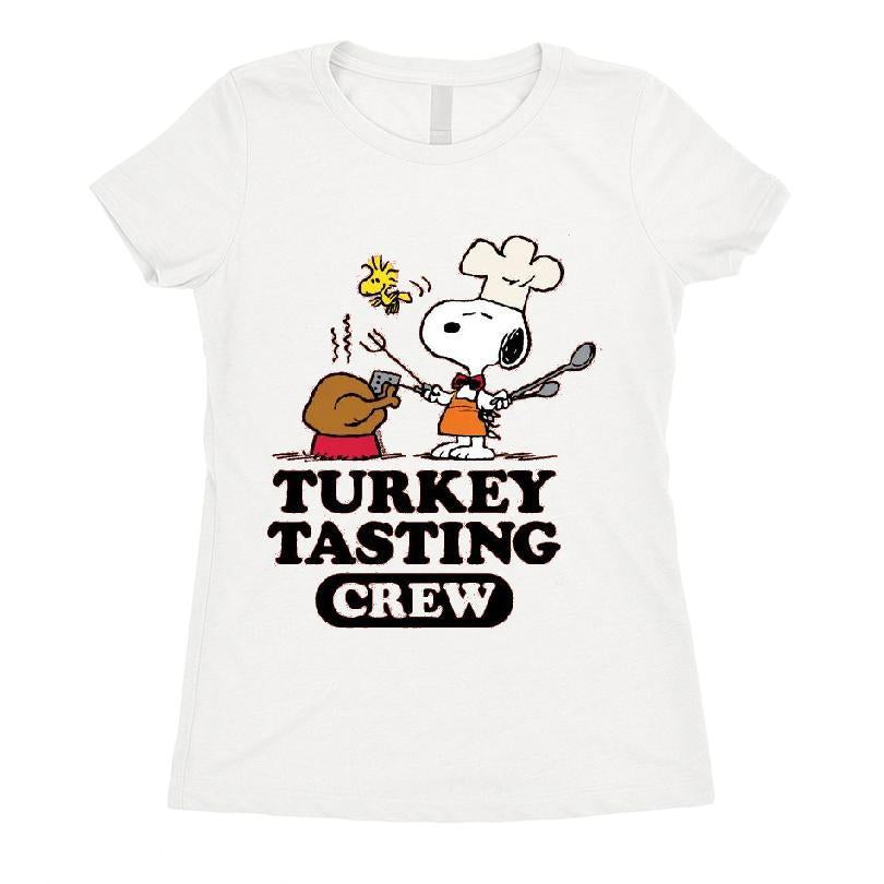 Peanuts - Turkey Tasting Crew T-shirt