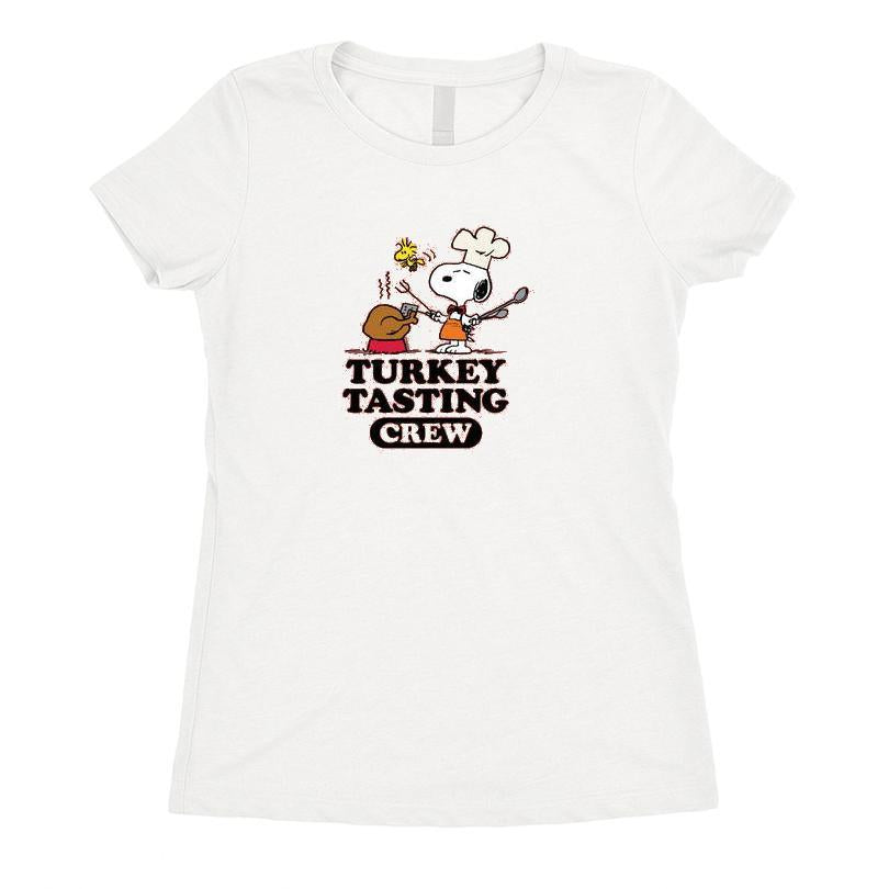 Peanuts Turkey Tasting Crew shirt