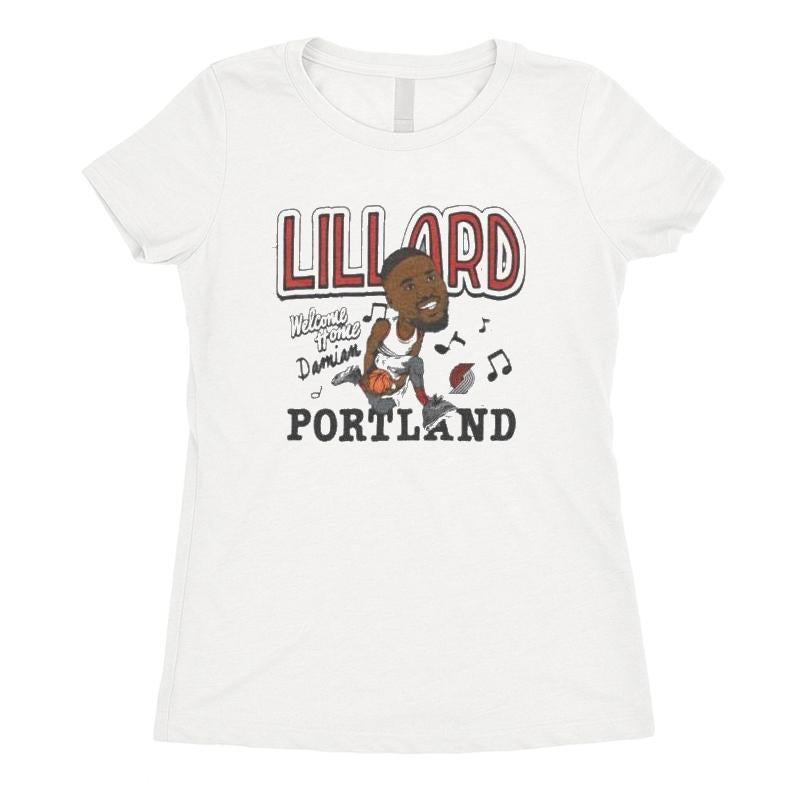 Portland Trail Blazers Damian Lillard Welcome Home T-shirt