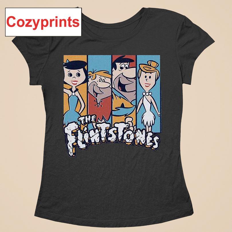 Prehistoric Panels The Flintstones T-shirt