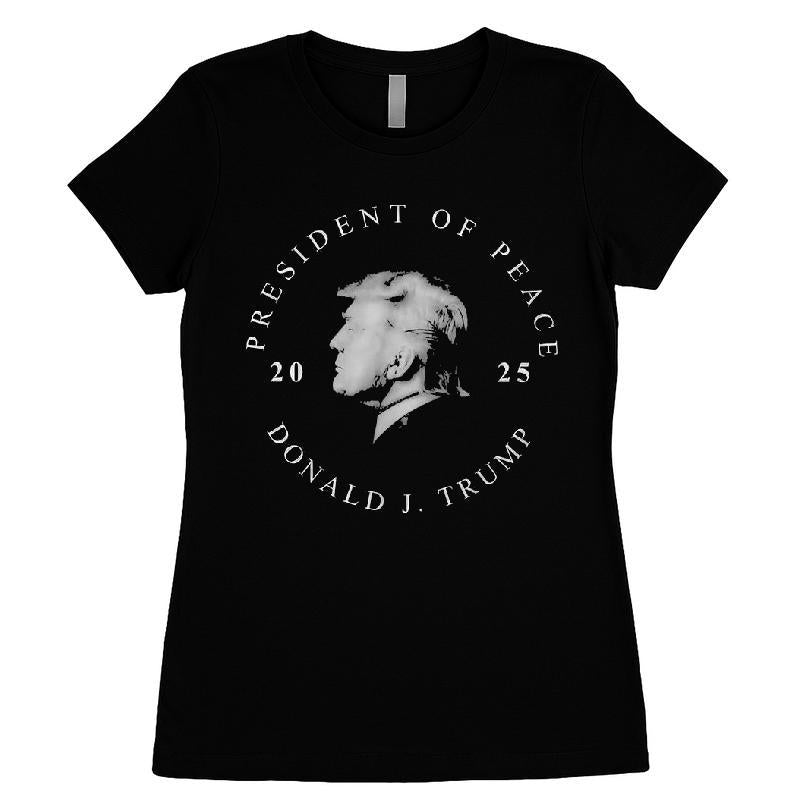 President Of Peace Donald J Trump 2025 T-shirt