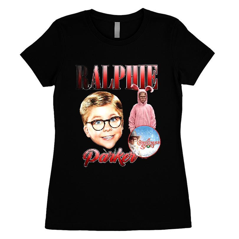 Ralphie Parker Collage Christmas Story T-shirt