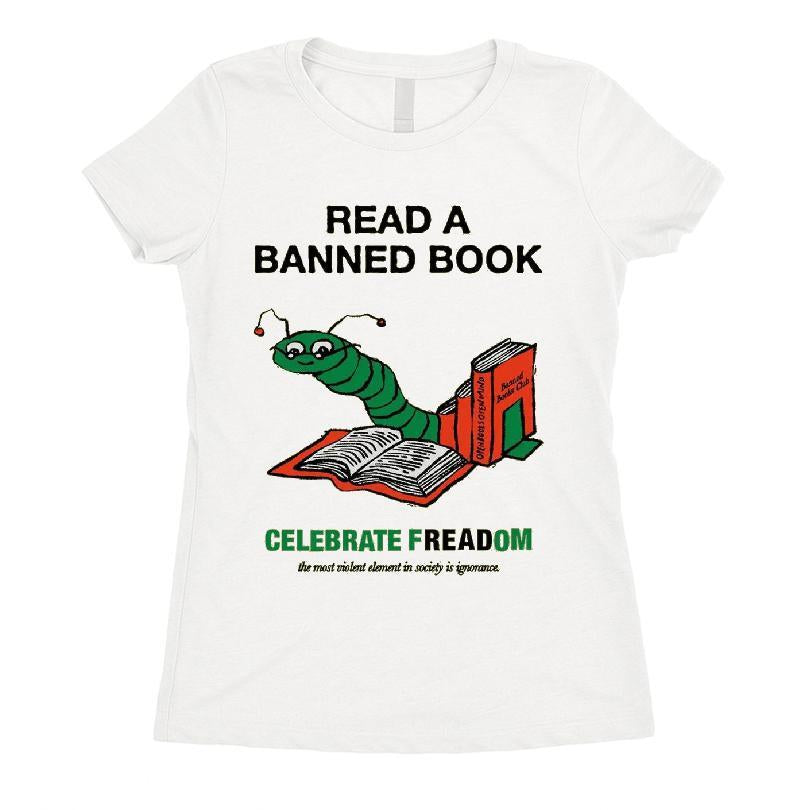 Read A Banned Book Celebrate Freadom T-shirt