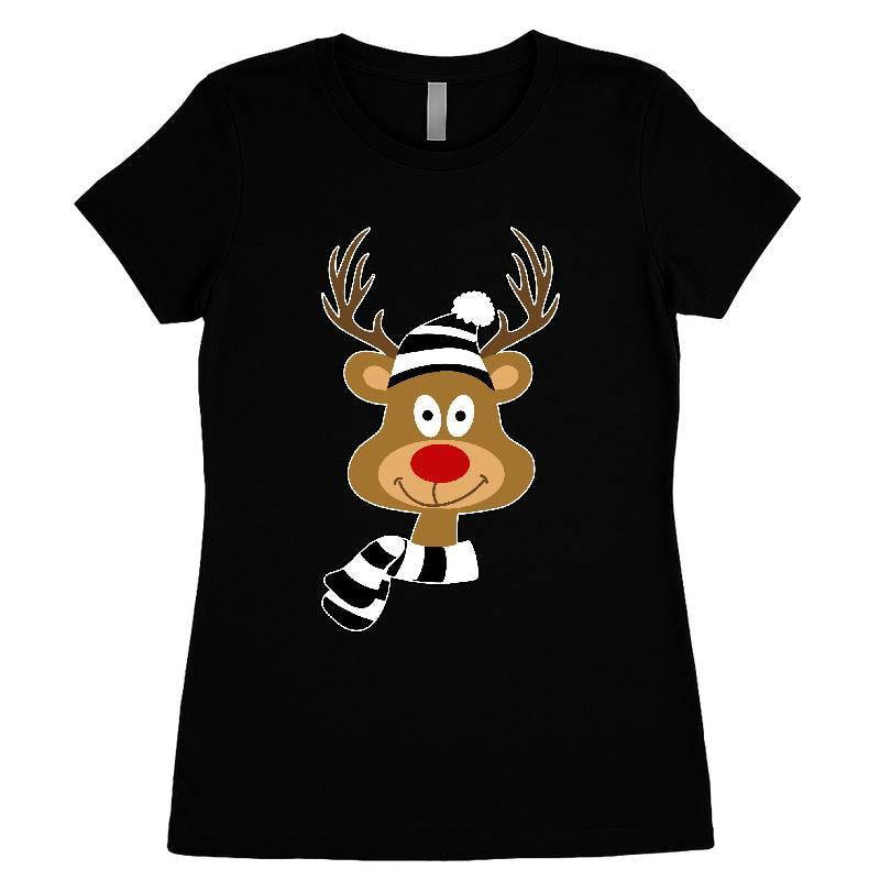 Rudolph The Red Nose Newcastle Fan Christmas T-shirt