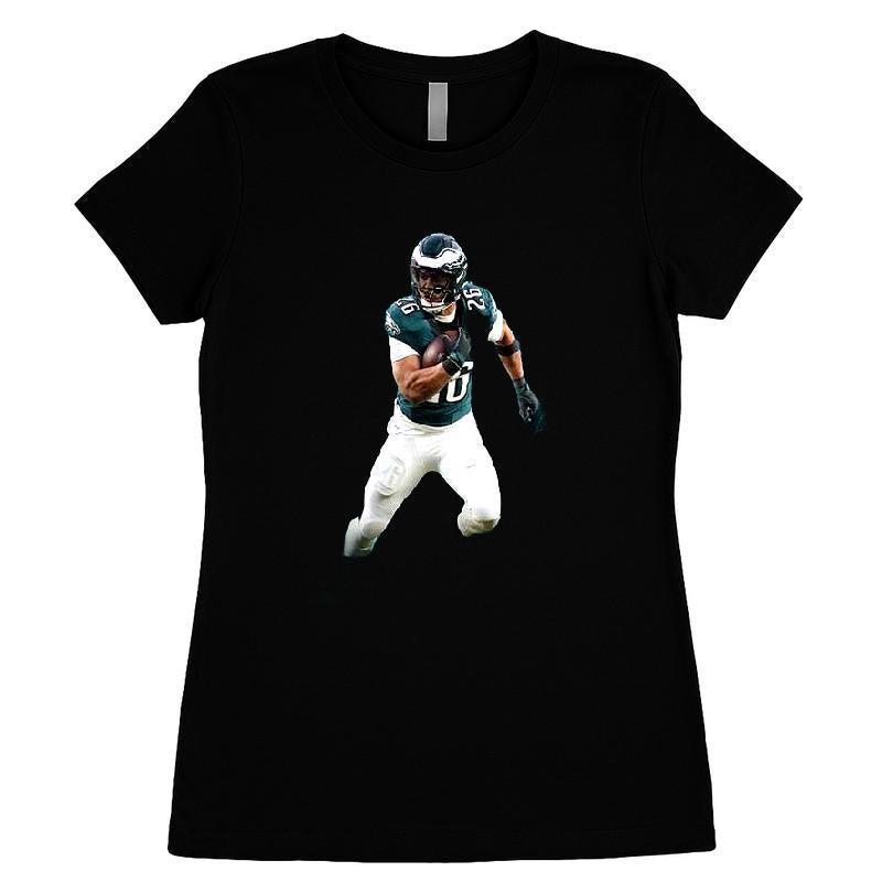 Saquon Barkley Philadelphia Eagles Triple Pic Player T-shirt