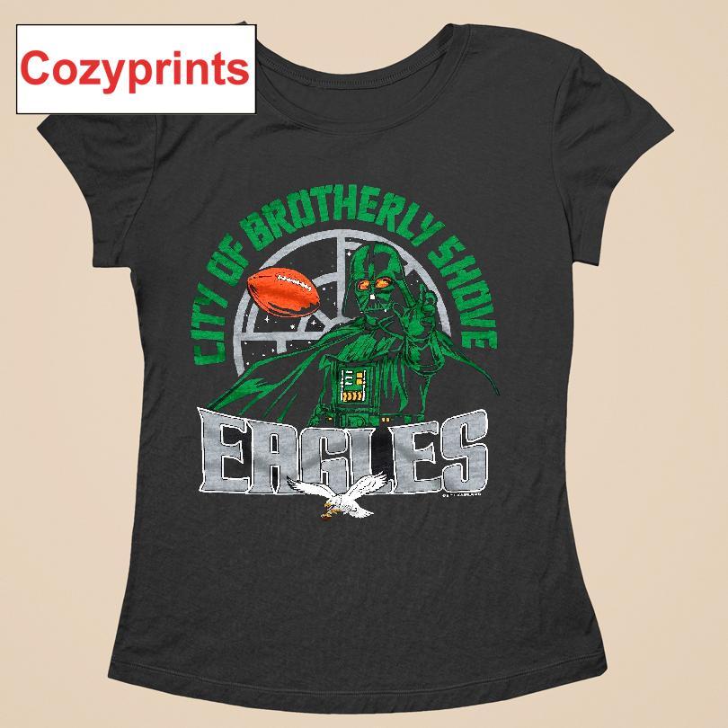 Star Wars X Philadelphia Eagles City Of Brotherly Shove T-Shirt