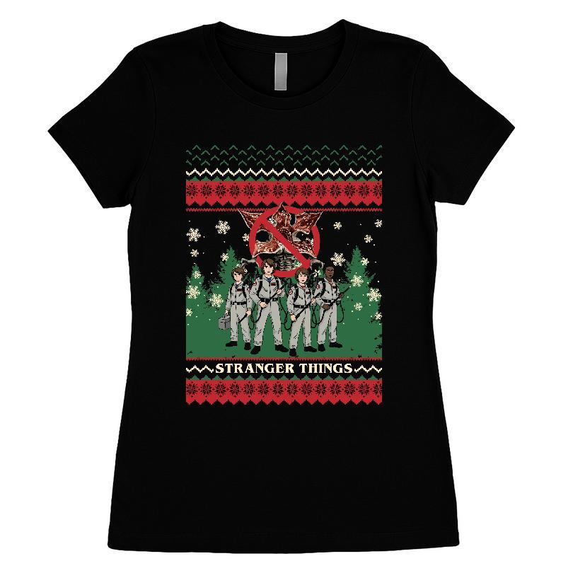 Stranger Things Demogorgon Christmas T-shirt