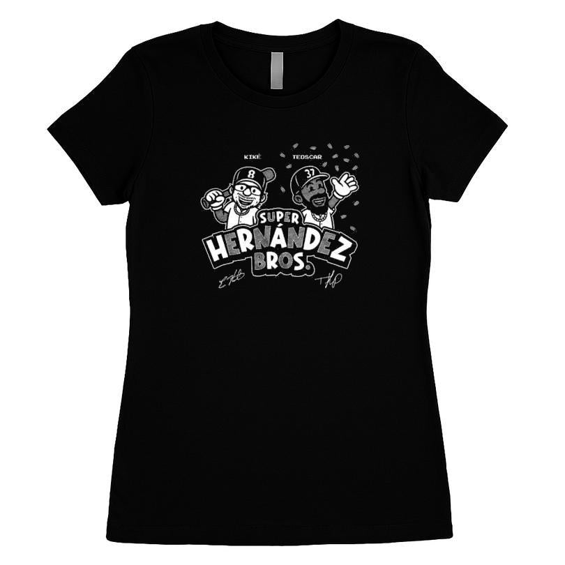 Super Hernndez Bros Kik Teoscar Los Angeles Baseball Mlbpa T-shirt