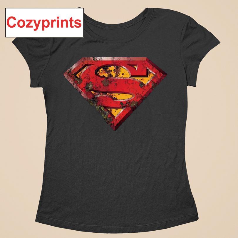 Superman Rusted Shield T-shirt