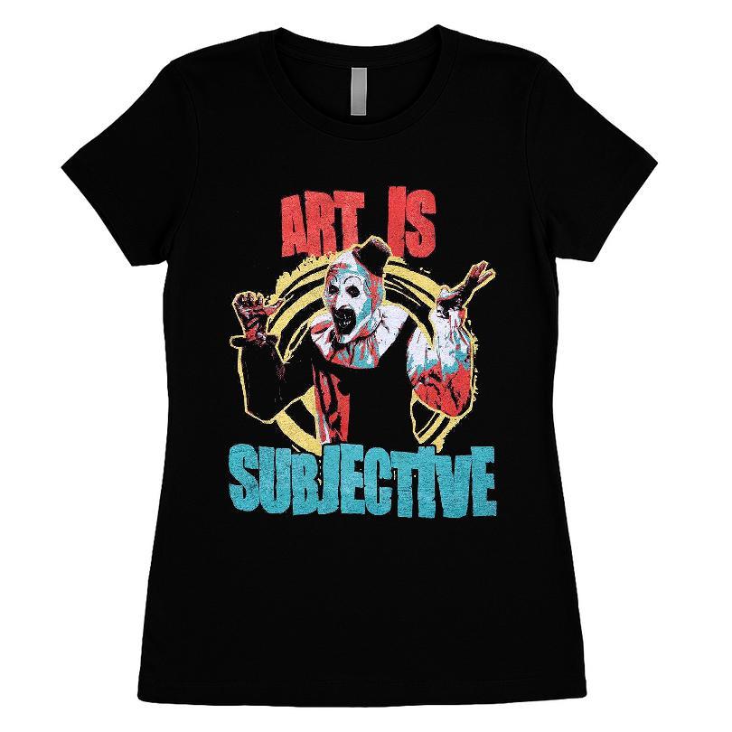 Terrifier Art Is Subjective T-shirt