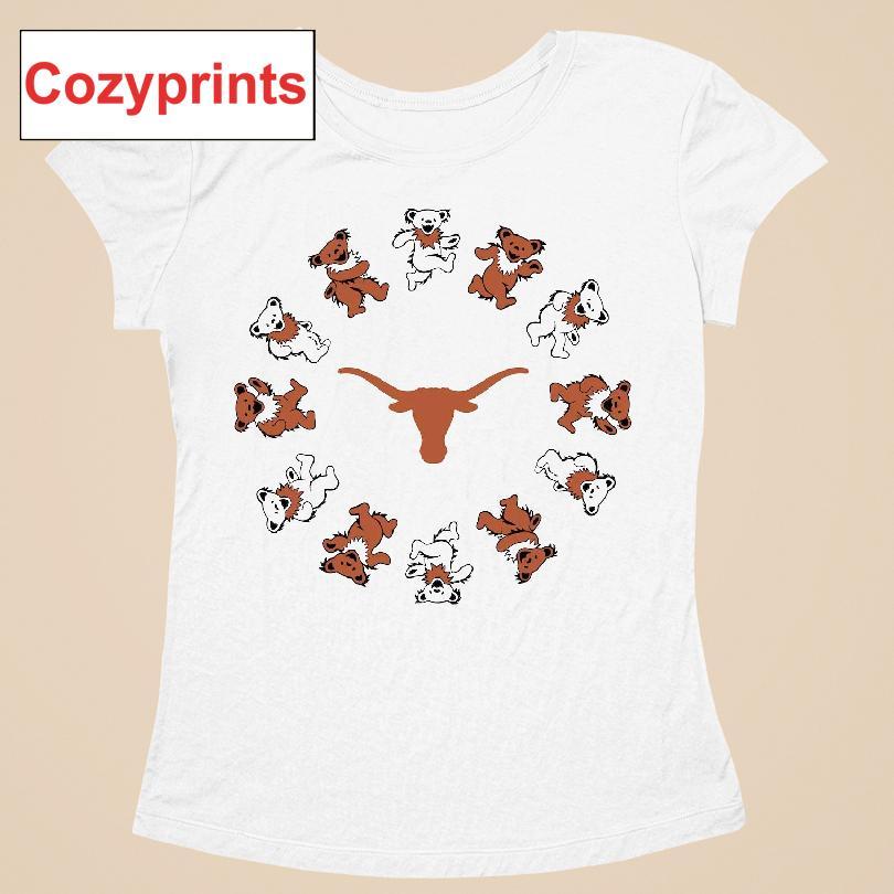 Texas X Grateful Dead Circle Bears T-shirt