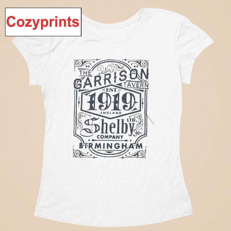 The Garrison Tavern Est 1919, Birmingham England Shelby Company T-shirt