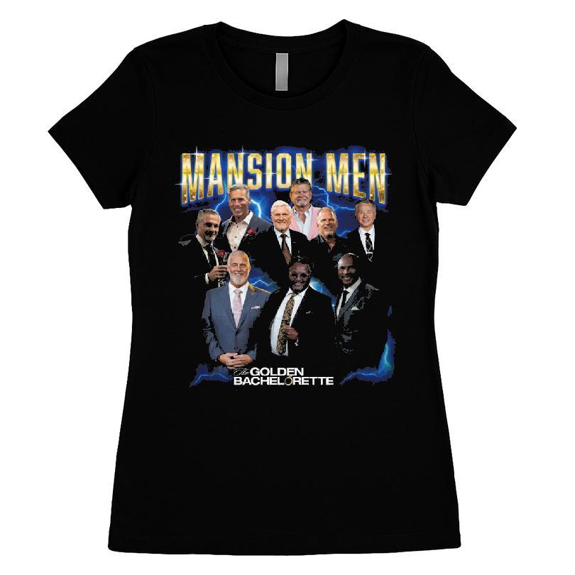 The Golden Bachelorette Mansion Men T-shirt