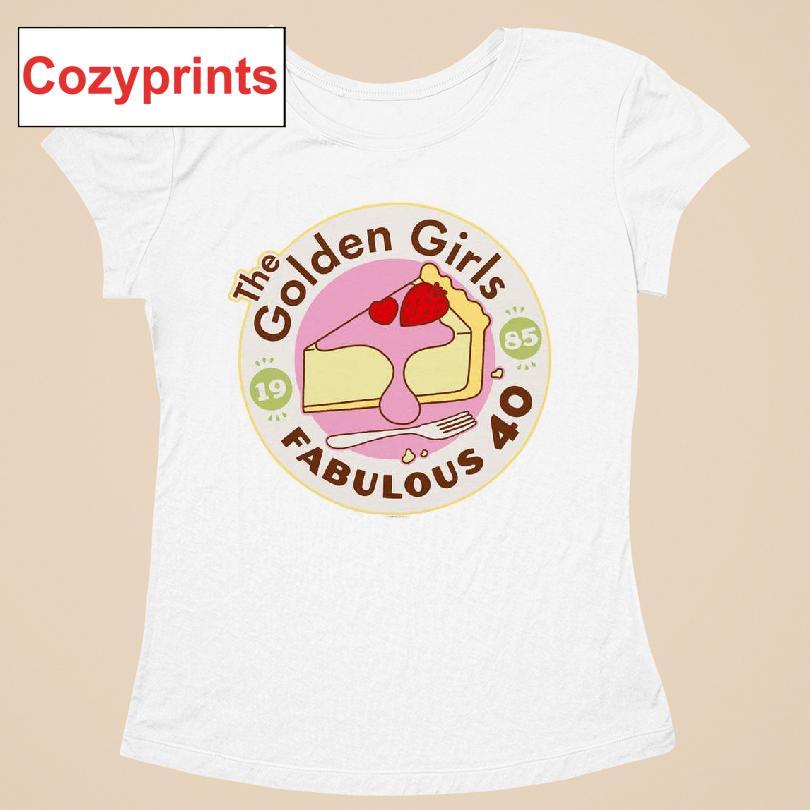 The Golden Girls Fabulous 40 Logo T-shirt