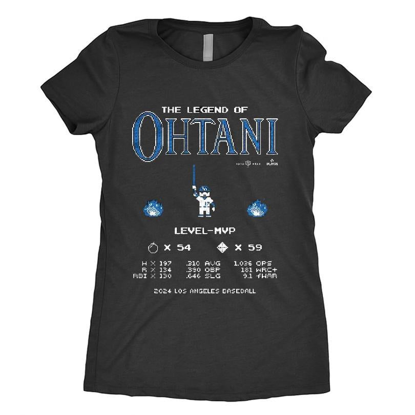 The Legend Of Ohtani Shohei Ohtani 2024 Mvp Los Angeles Baseball Mlbpa T-shirt