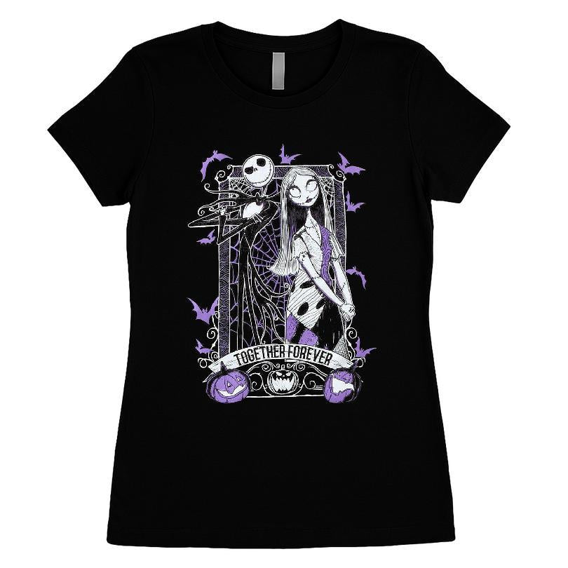 The Nightmare Before Christmas Jack & Sally Together Forever T-shirt