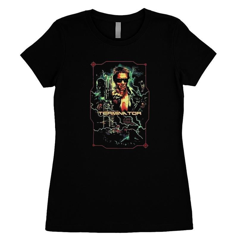 The Terminator 1984 Art Graphic T-shirt