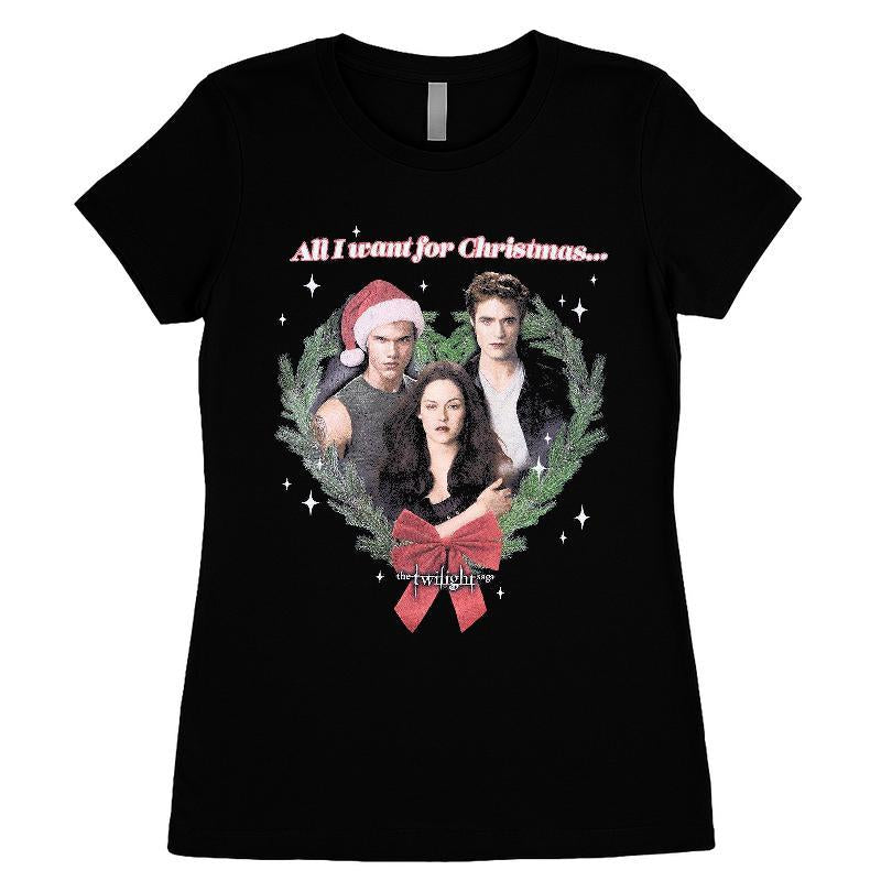 The Twilight Saga All I Want For Christmas T-shirt