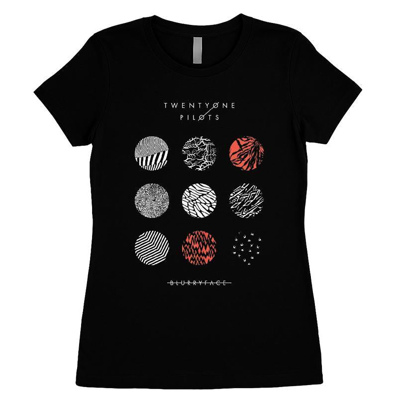 Twenty One Pilots Blurryface Album Cover T-shirt