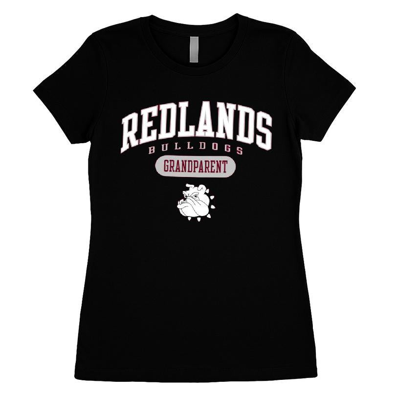 University Of Redlands Bulldogs Champion Grandparent Pill Box T-shirt