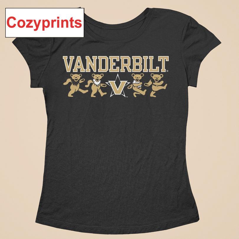 Vanderbilt X Grateful Dead Mascot Bears T-shirt