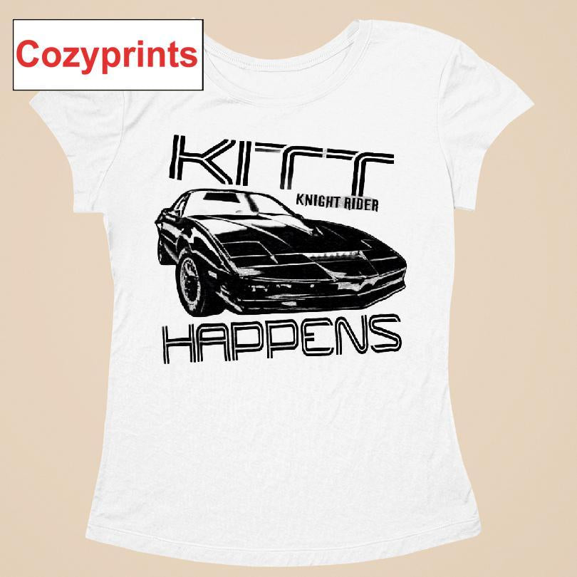 Vintage Kitt Happens Knight Rider T-shirt