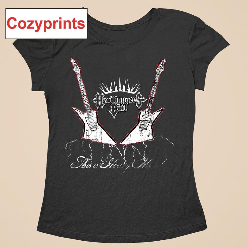 Vintage This Is Heavy Metal Headbangers Ball Mtv T-shirt