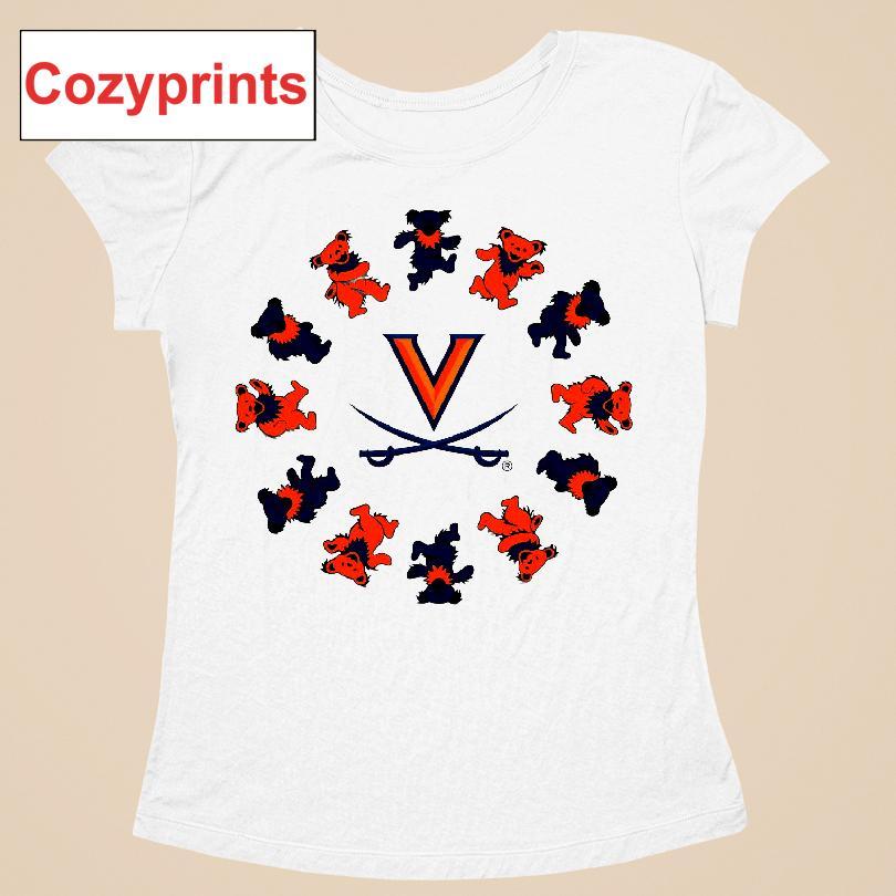 Virginia X Grateful Dead Circle Bears T-shirt