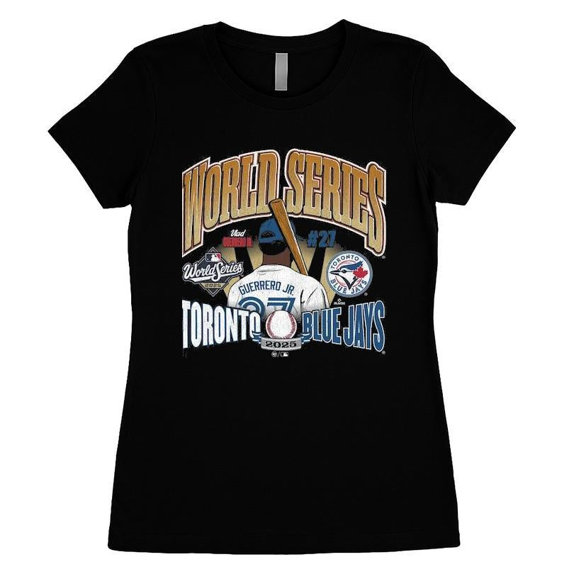 Vladimir Guerrero Jr. Toronto Blue Jays 2025 World Series Showdown Player T-shirt