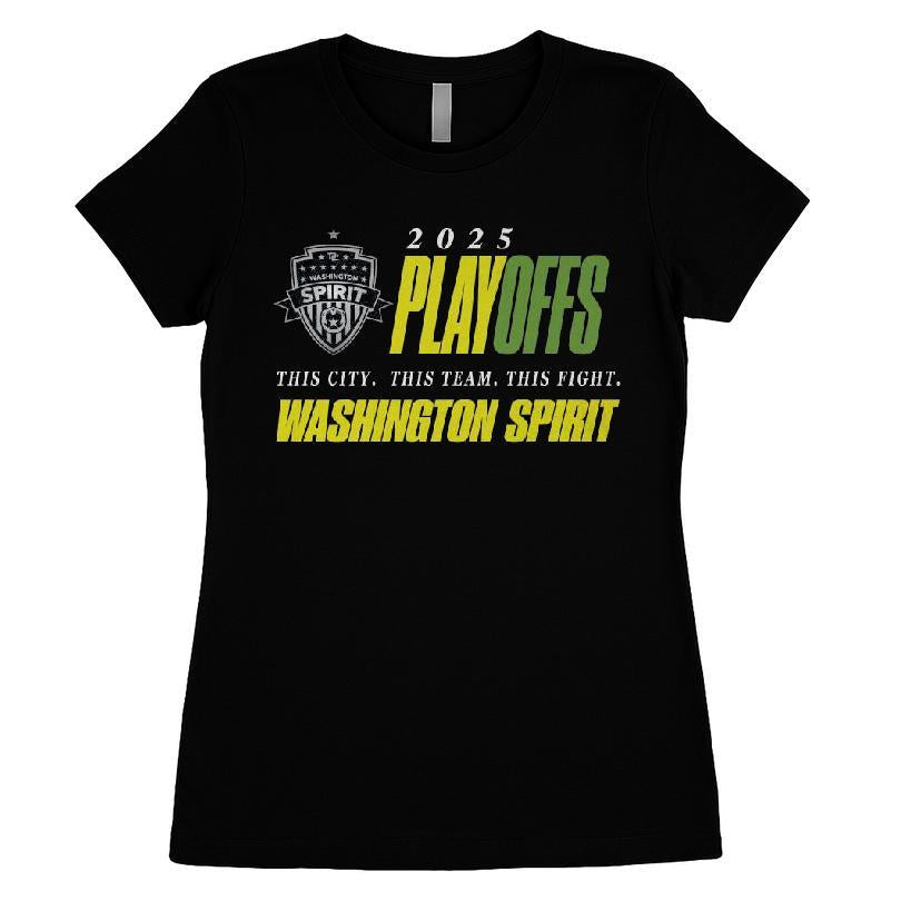 Washington Spirit 2025 Playoff All In T-shirt