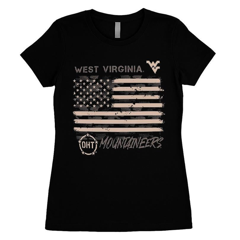 West Virginia Mountaineers Oht Camo Overlay T-shirt
