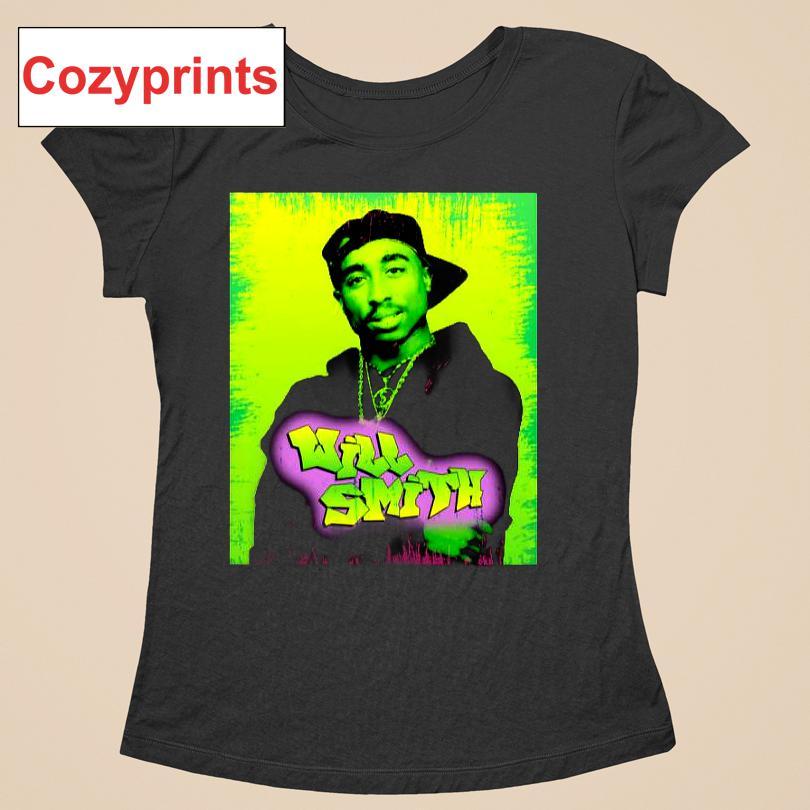 Will Smith (tupac) Parody T-shirt