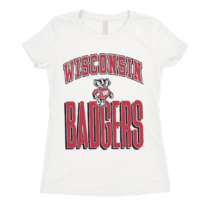 Wisconsin Badgers Gameday Couture Fierce Focus T-shirt