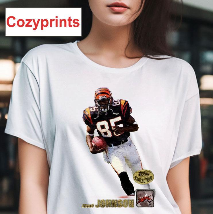 2001 Topps Football Chad Johnson Bengals T-shirt