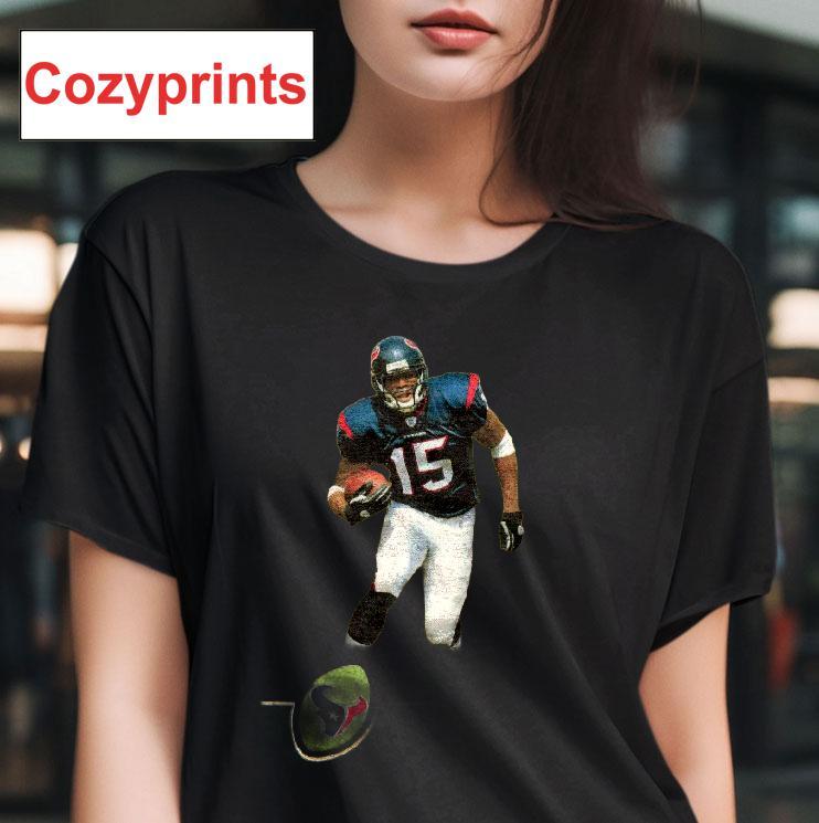 2003 Topps Football Andre Johnson Texans T-shirt