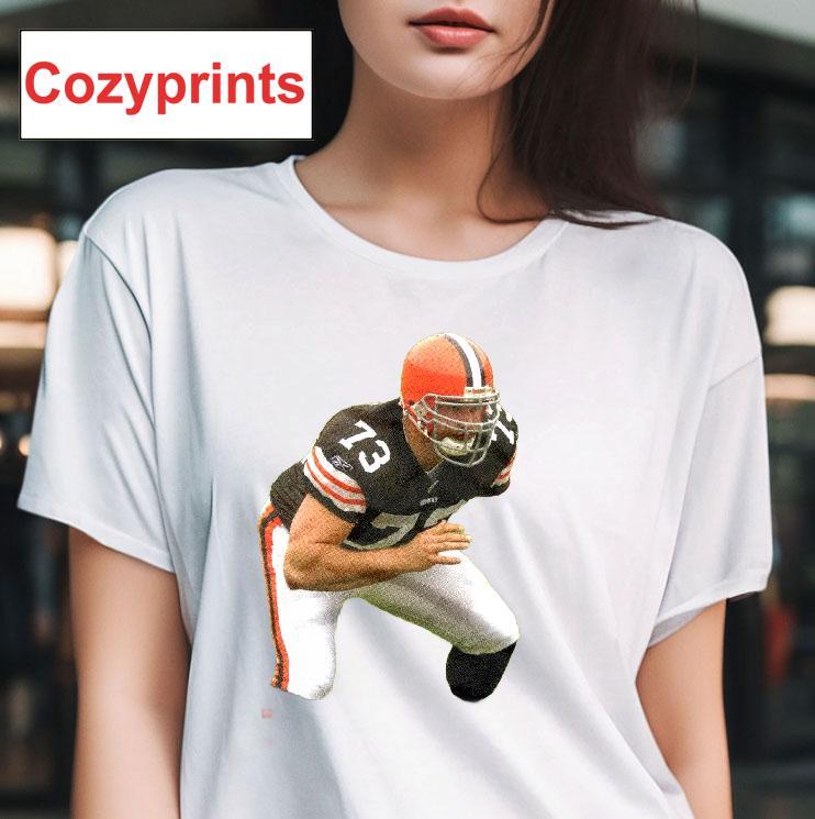 2007 Topps Football Joe Thomas Browns T-shirt