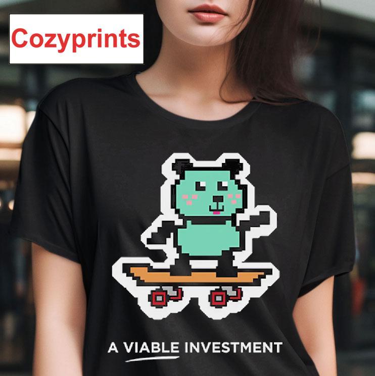 A Viable Investment Panda Bear T-shirt