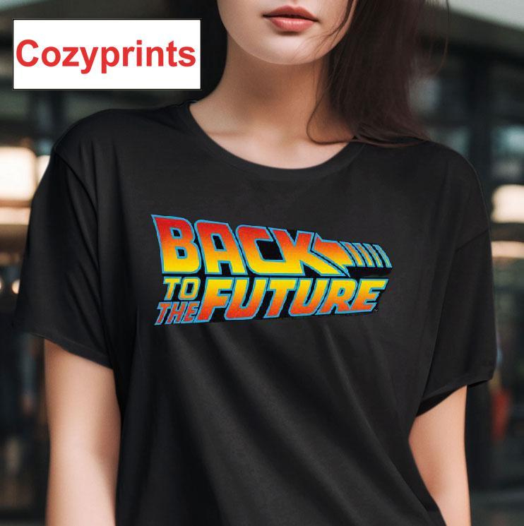 Back To The Future Logo T-shirt