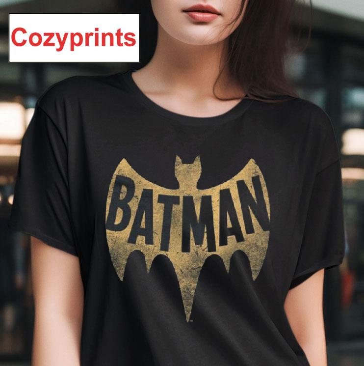 Batman Classic Tv Vintage Logo T-shirt