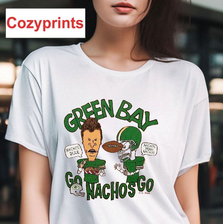 Beavis And Butt-head X Green Bay Packers Nachos Shirt