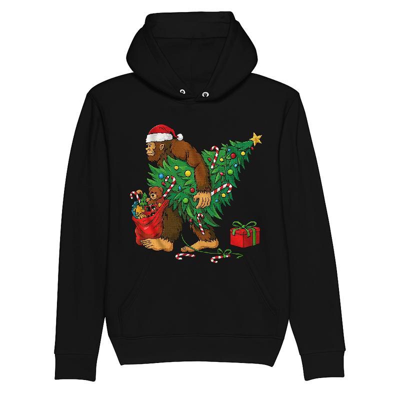Bigfoot Christmas T-shirt