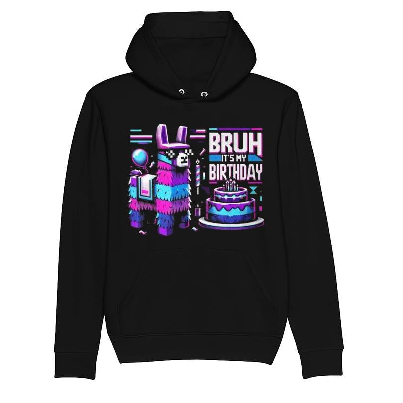 Bruh Its My Birthday Llama Pinata Boy Girl Family Party Bday Shirt