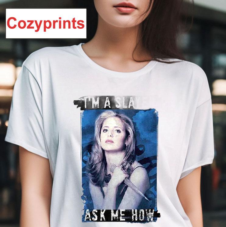 Buffy The Vampire Slayer Buffy Summers I'm Slayer Ask Me How T-shirt