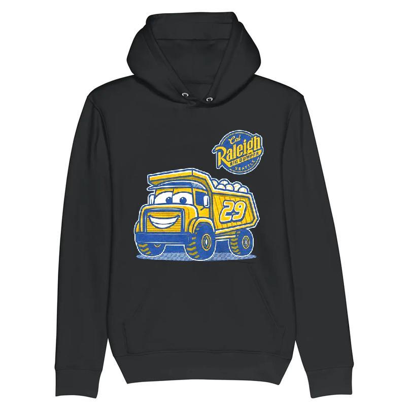 Cal Raleigh Seattle Baseball 29 Cartoon Dump Truck Mlbpa T-shirt
