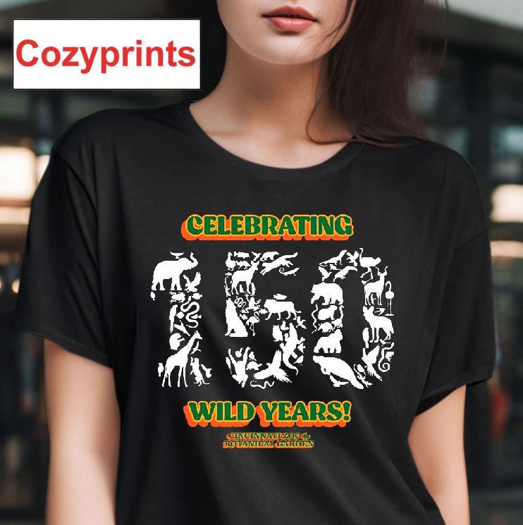 Cincinnati Zoo 150 Wild Years T-shirt