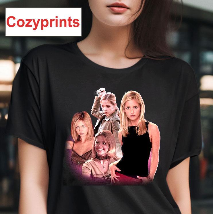 Collage Buffy The Vampire Slayer T-shirt