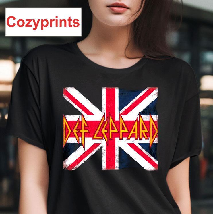 Def Leppard Union Jack T-shirt