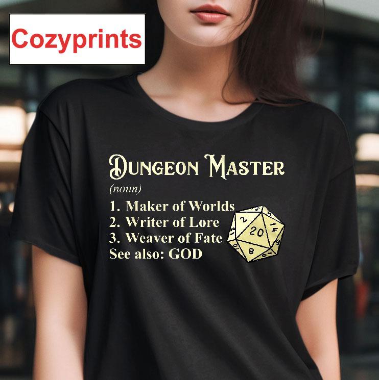 Dungeon Master Definitions Dungeons & Dragons T-shirt