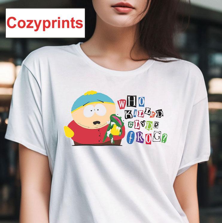 Eric Cartman Who Killed Clyde Frog T-shirt
