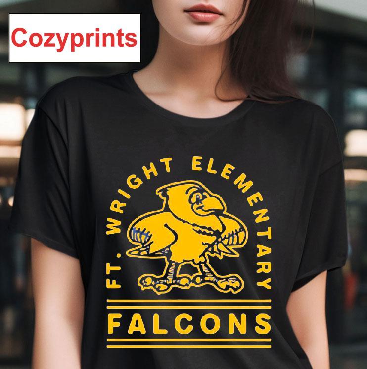 Ft. Wright Elementary Falcons Gold Arch T-shirt